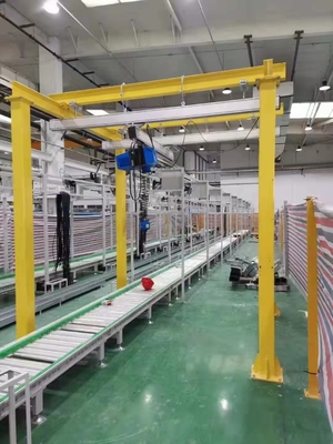 Потолок крана висячего моста OEM KBK установил свободное стоящее 3.2ton для рабочего места