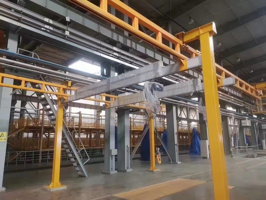 Потолок крана висячего моста OEM KBK установил свободное стоящее 3.2ton для рабочего места