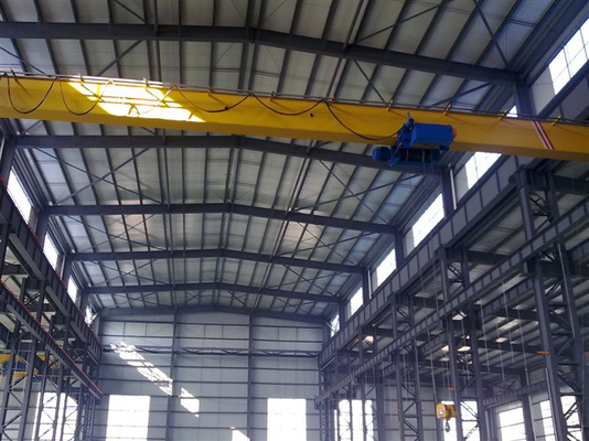 Кран одиночного луча FEM 5Ton мотора ABM европейский надземный с электрической вагонеткой
