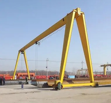 Тип одиночный кран на козлах 3Phase 380V 50hz коробки модели MH 5 тонн прогона