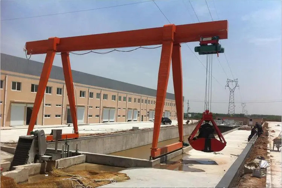 Высота крана на козлах 16Ton 7meters луча электрической лебедки A3 одиночная поднимаясь