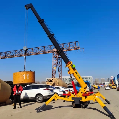 2.95t паукообразный кран с гидравлическим телескопическим бумом