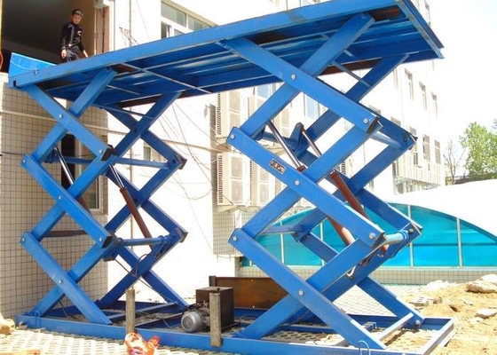 Тонны SANTO неподвижная гидравлическая 3 Scissor подъем подъема 5.5KW электрический для конструкции
