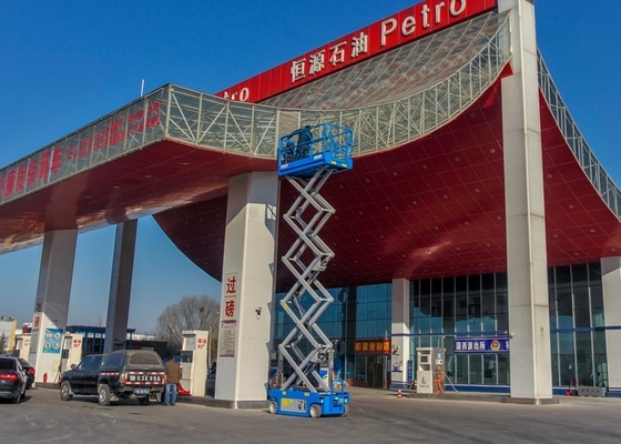 Приглаживайте езду 3m-12m пересеченная местность высоты Scissor подъемы для Outdoors