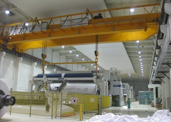 Сверхмощным кран на козлах ODM надземного крана прогона двойника QD 5-50/10T установленный рельсом