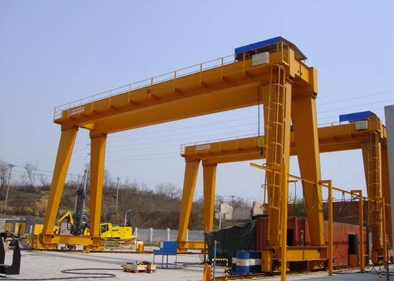 Кран на козлах прогона двойника 25T-300T
