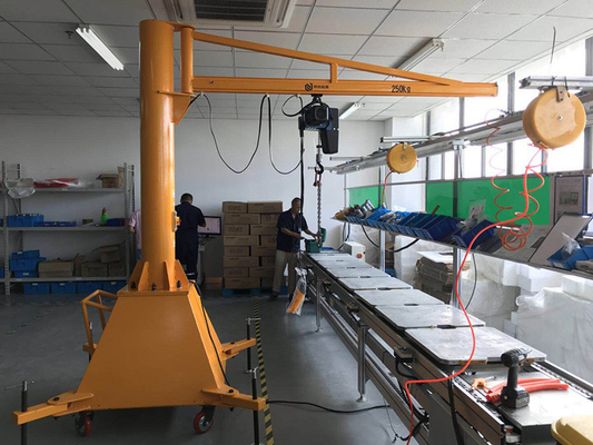 ODM OEM вращение крана кливера руки качания 650cm до 1000cm гибкое