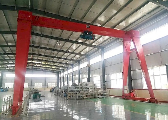 одиночный кран на козлах склада луча 5ton с Wirerope электрической лебедкой