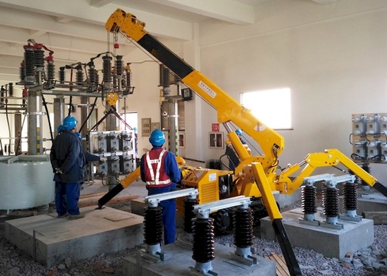 2.2t Spider Crane Беспроводное дистанционное управление для неровной земли