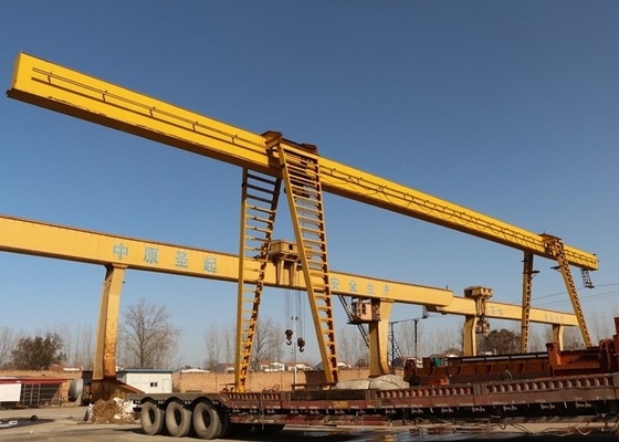 Кран на козлах 5 тонн передвижной с Wirerope электрической лебедкой на открытом воздухе используя