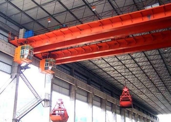 Кран балочного моста двойника A5-A8 CE ISO красный для промышленного предприятия
