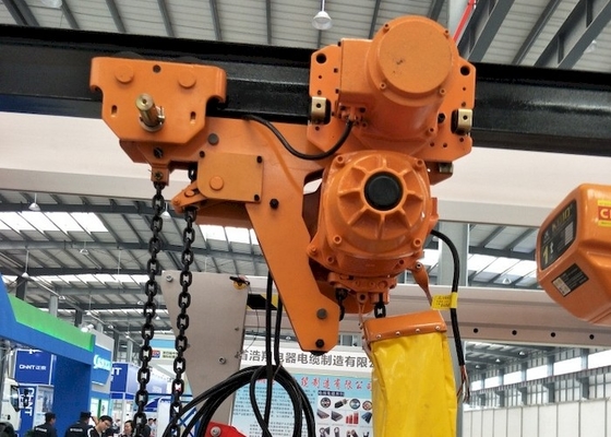 Оборудование низкого подъема тали с цепью 81db Headroom 0.5T-50T электрического промышленного поднимаясь