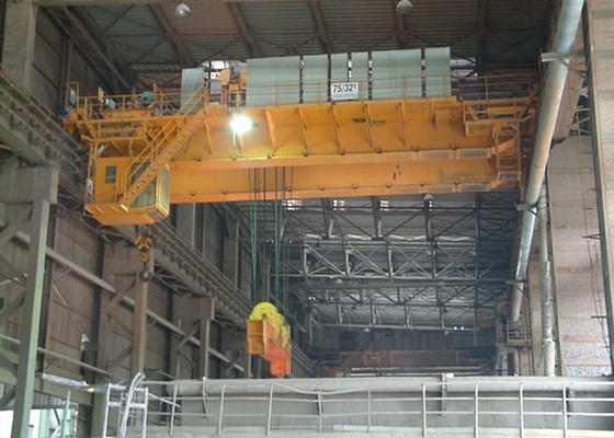 разливочный кран сталелитейного завода 380v 50hz 63/10 тонн металлургический литейный кран 20/5 тонн к