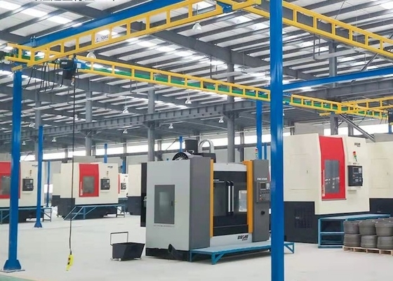 рабочее место 2T крана деятельности KBK 380V 50Hz гибкое заключило кран следа