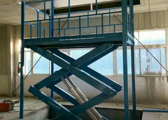 Док загрузки платформы 2000*2000mm гидравлический подниматься тяжелого груза AC380V Scissor подъем